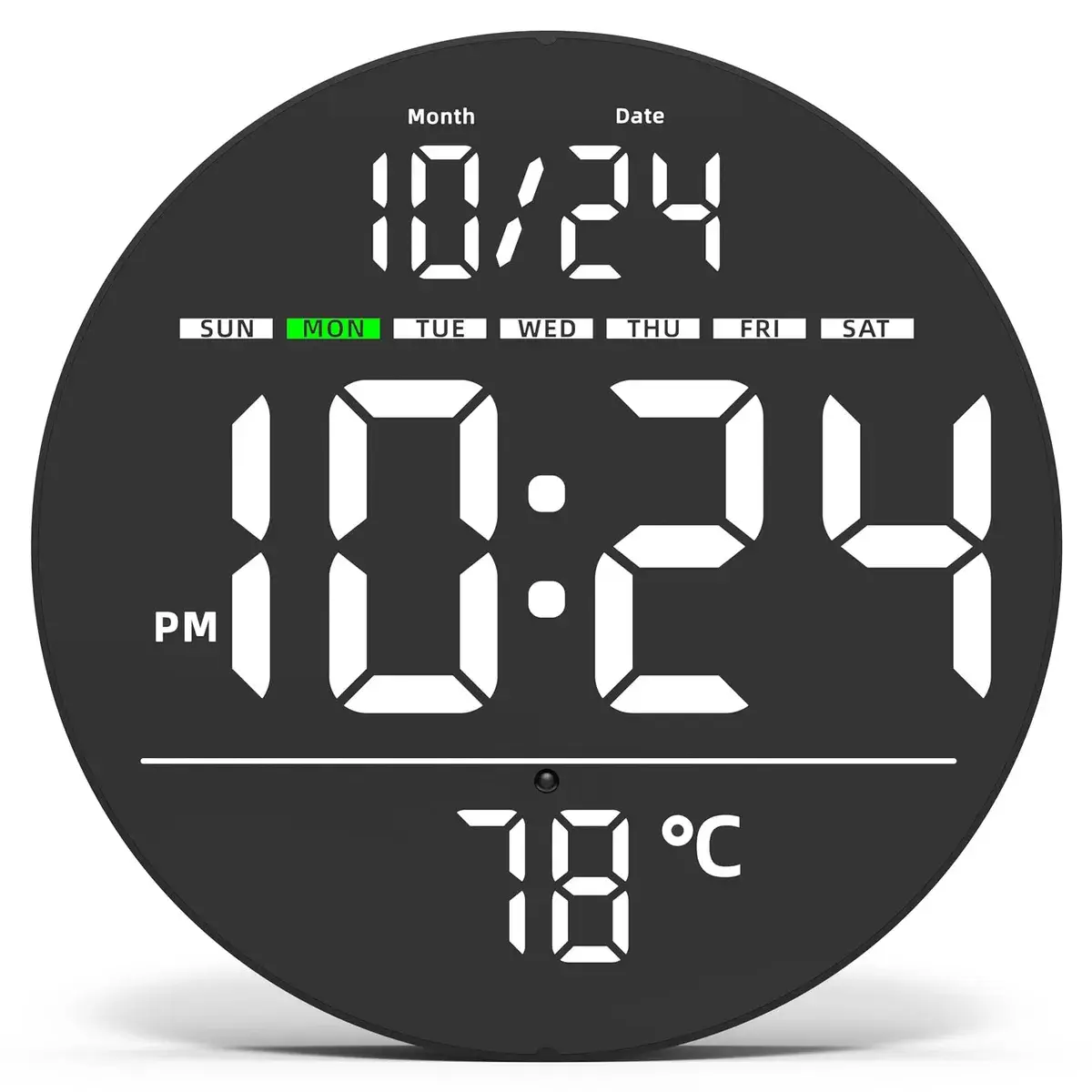 Wholesale GL309 8-Inch LED Digital Wall Clock | B2B Supplier & OEM