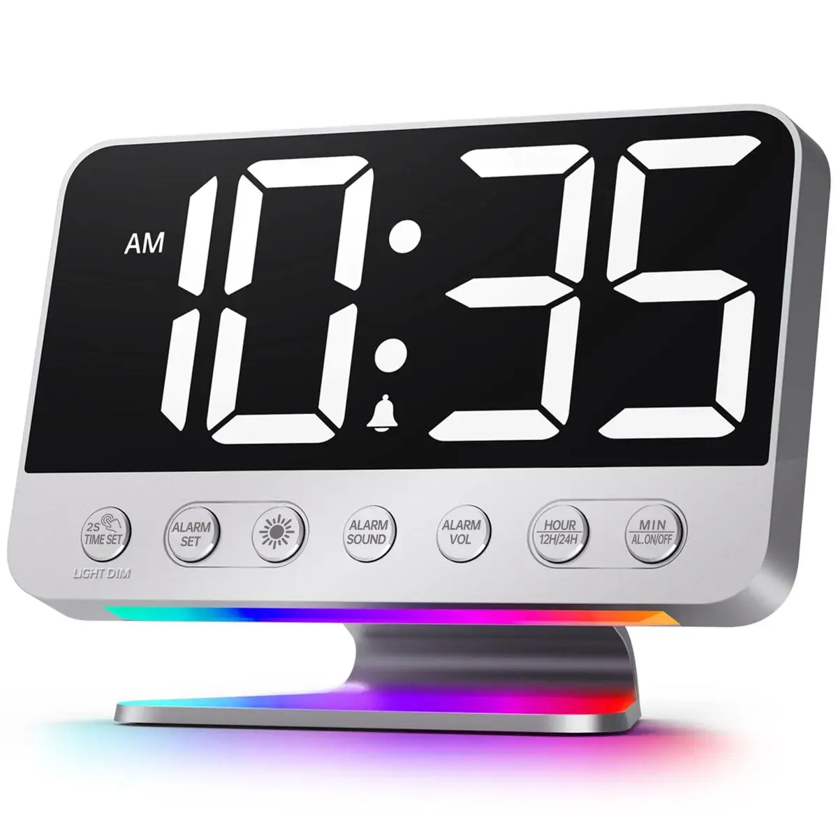 U2 sleep trainer alarm clock for kids with color-coded bedtime and night light for wholesale