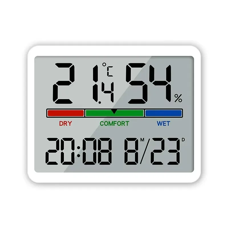 Temp & Humidity Clocks — wholesale catalog model 8280